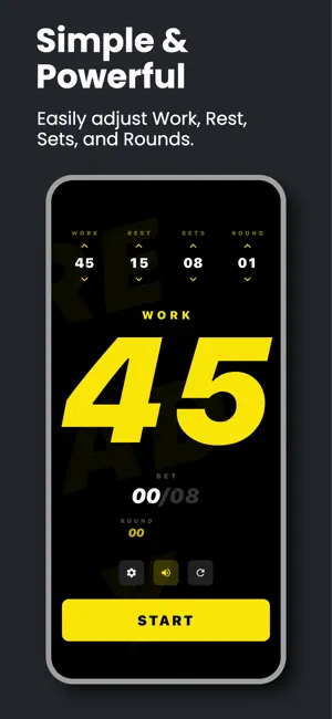 Q-Timer: HIIT & Tabata Clock screenshot 2