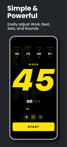 Q-Timer: HIIT & Tabata Clock Screenshot 2 of 4