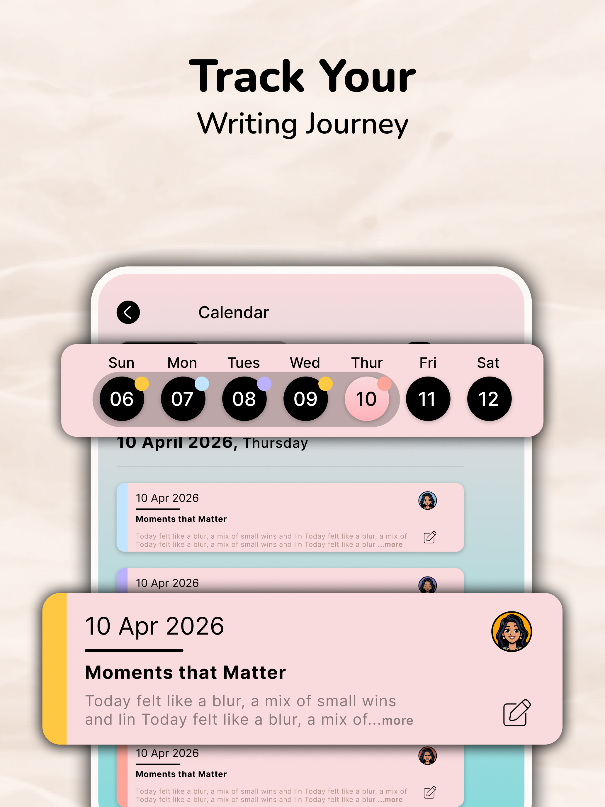 Journal It: Your Daily Diary