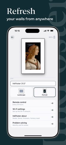 InkPoster iPhone screenshot
