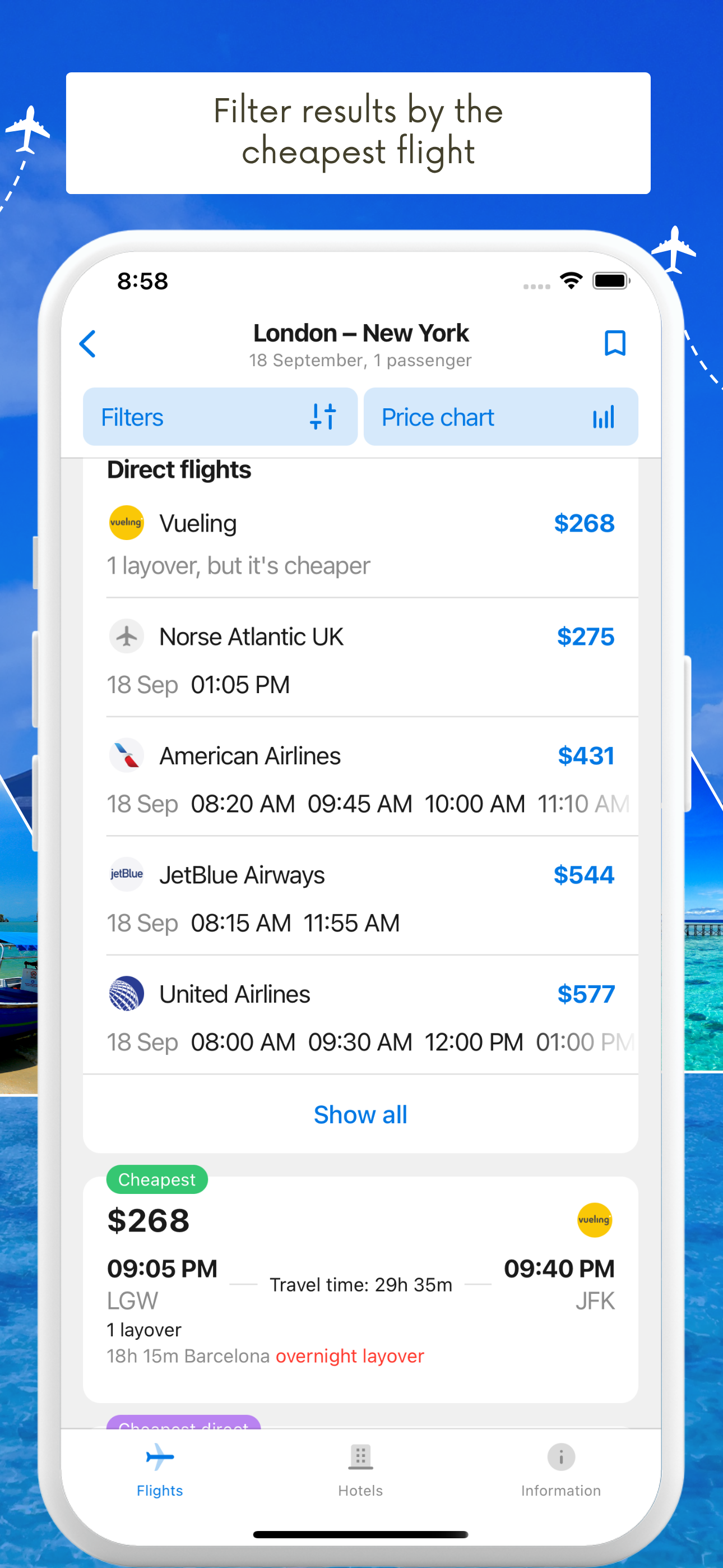 Cheap Book Flights, Hotels screenshot 4