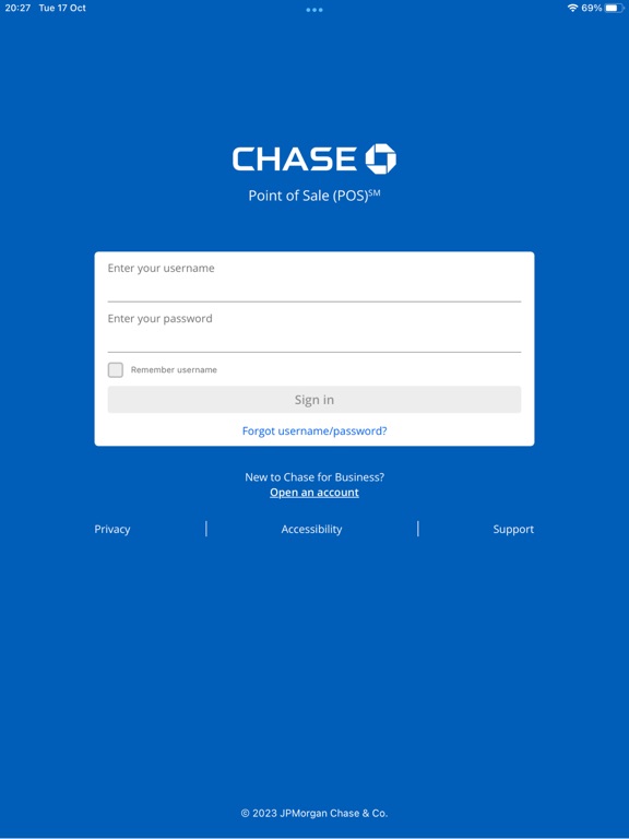 Screenshot #4 pour Chase Point of Sale (POS)℠