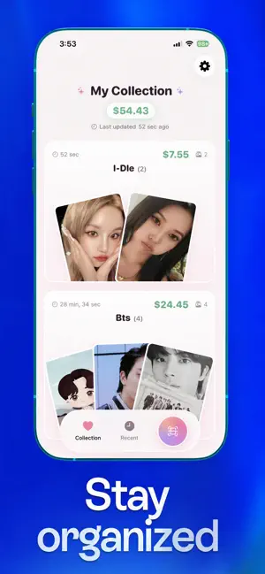 K-pop Card Scanner : Pocastock screenshot 3