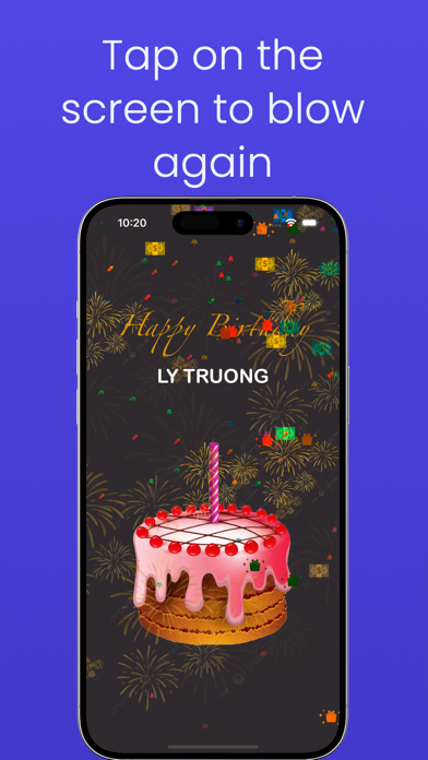 Blow Birthday Candle Screenshot