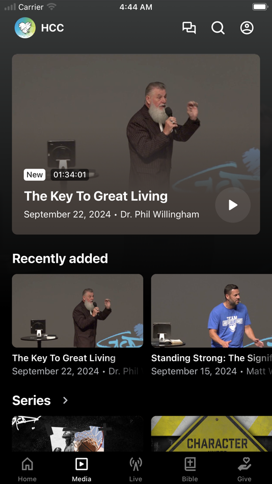 #2. Heartland Christian Center (iOS) โดย: HEARTLAND CHRISTIAN CENTER, INC.