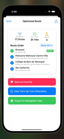 ShortMap screenshot