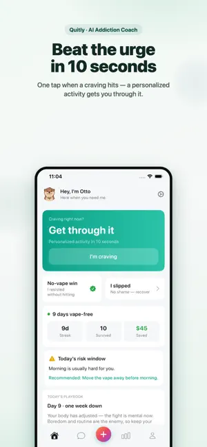 Quitly: Quit Vaping & Smoking screenshot 1