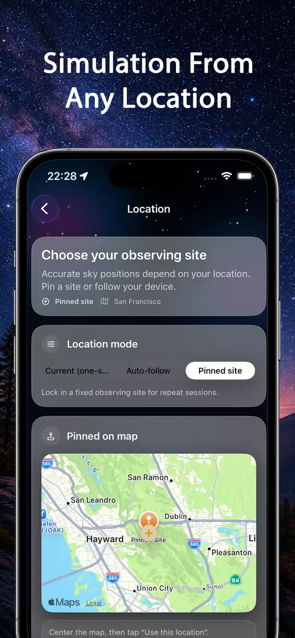 #4. Celestial Simulation (iOS) di: Dung Le