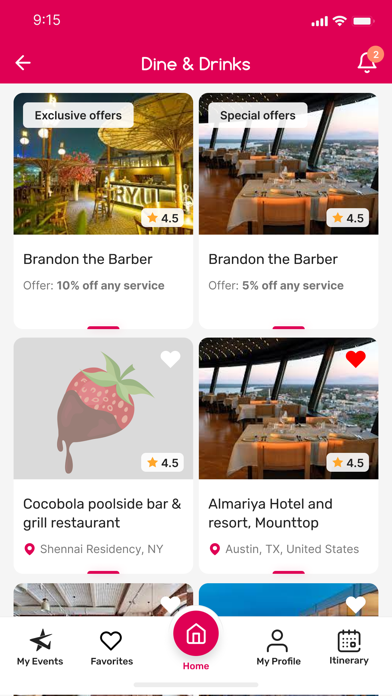 Fundoo Concierge iPhone screenshot 3 - Entertainment app