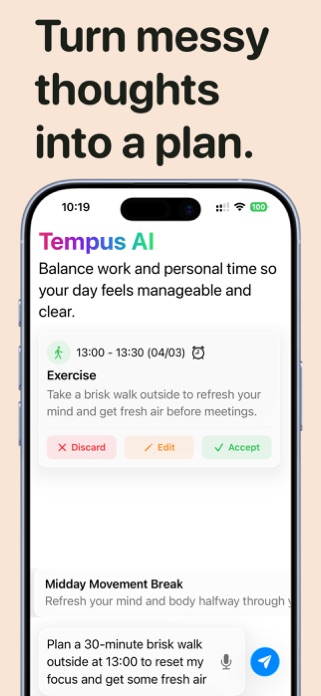 Tempus: ADHD Daily Planner Screenshot 2 of 6