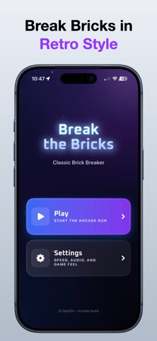 Brick Breaker – Retro Arcade Screenshot 1 of 8