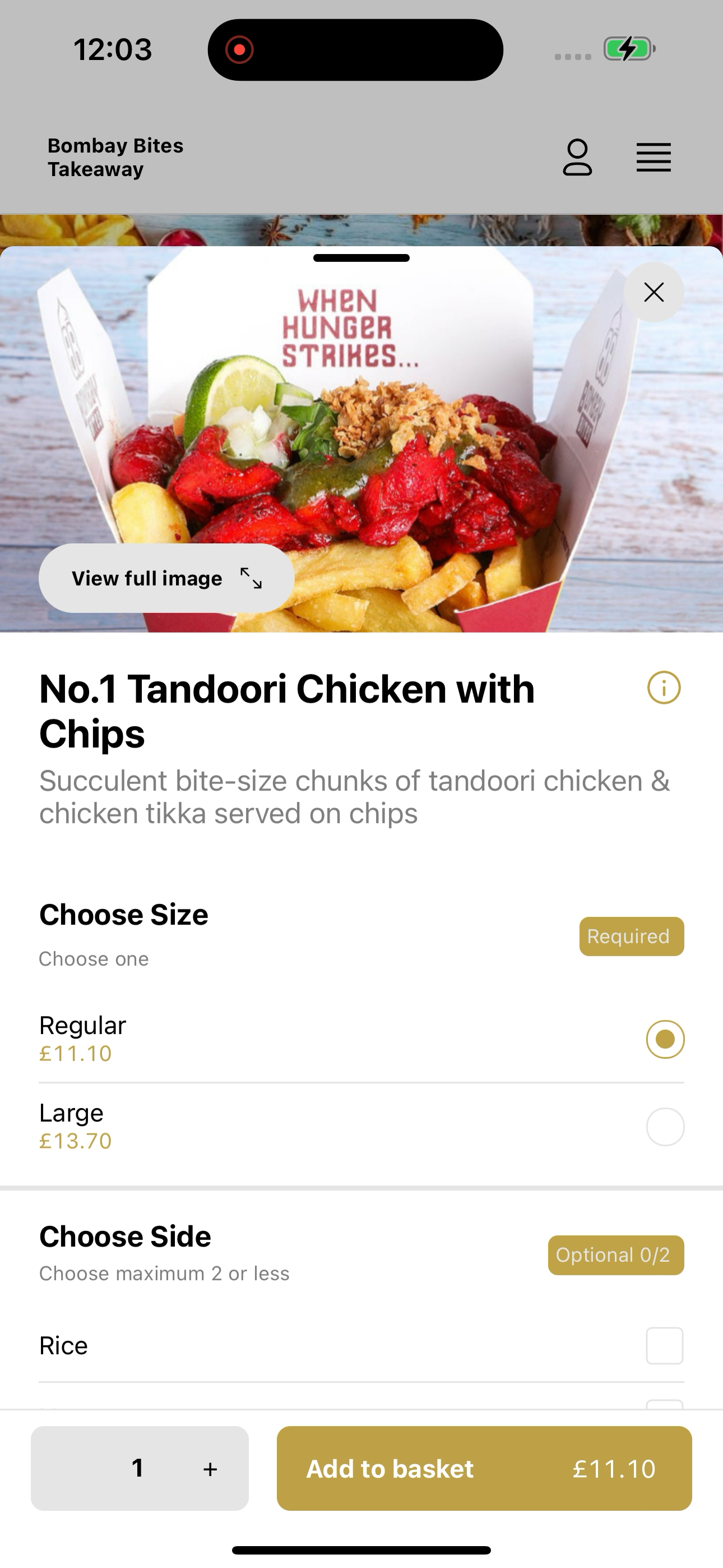 Bombay Bites Takeaway screenshot 8