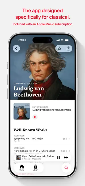 Apple Music Classical iPhone screenshot 1