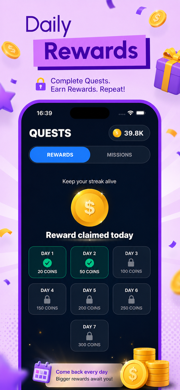 Rewards Screenshot