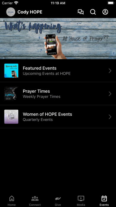 Cody House of Prayer (HOPE) Screenshot