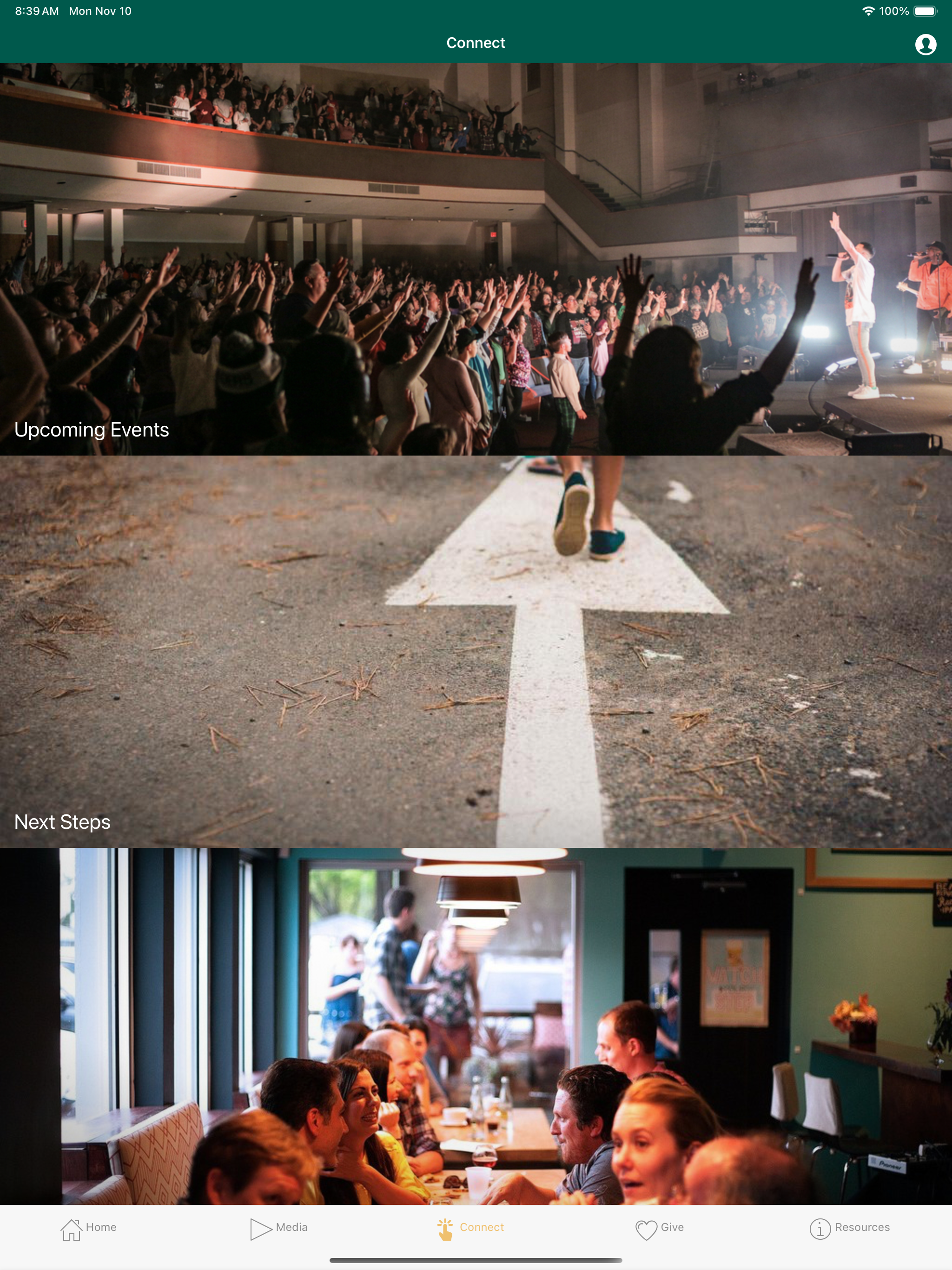 Arcade Church App