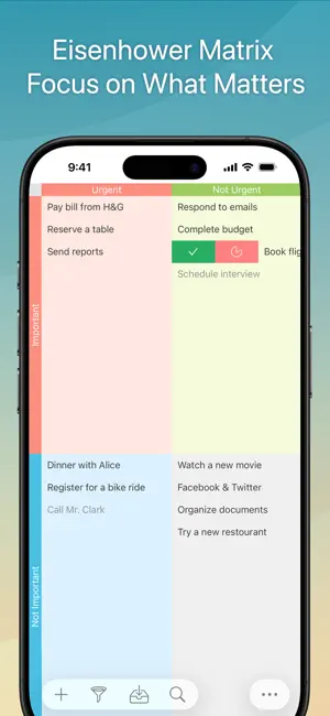 Focus Matrix – Task Manager screenshot 1