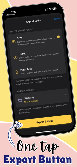 LinkList - Never Lose a Link Screenshot 4 of 5