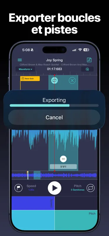 Transcribe+ : Ralentir Musique screenshot 7 of 8