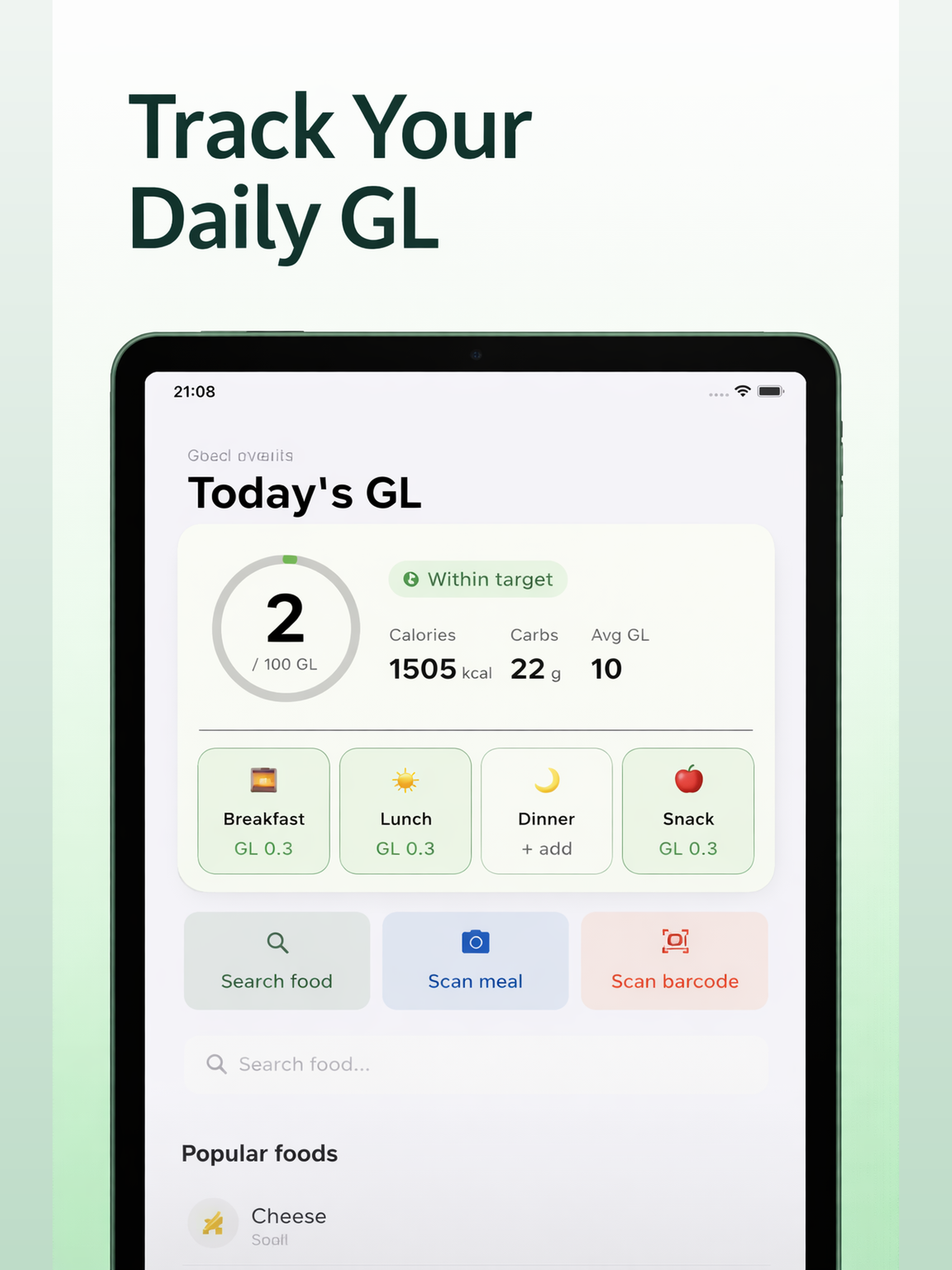 Glycemic Index - Load Tracker screenshot 7