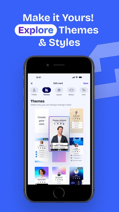 Snapcards Business Card Maker Screenshot