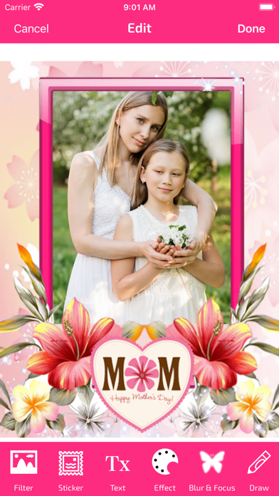 Screenshot #2 pour Mothers Day Photo Frames