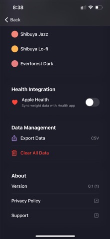 Weigh Memo screenshot