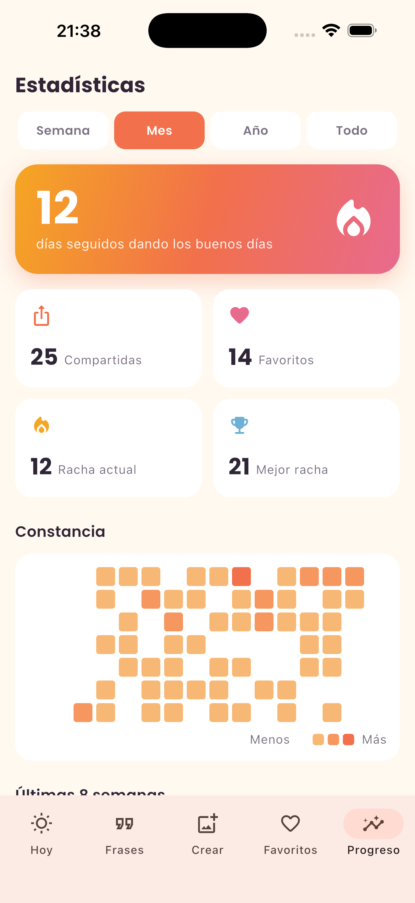 Buenora: Frases de Buenos Días screenshot 4
