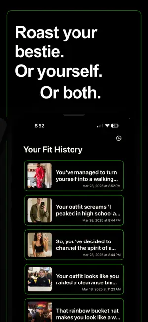 Roast My Fit screenshot 3