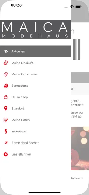 MAICA Modehaus screenshot 2