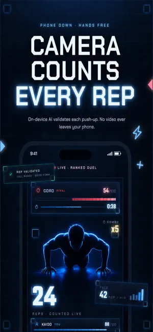 Push Up Duel: Pushup Counter screenshot 2