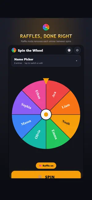 Spin Wheel: Random Name Picker screenshot 4