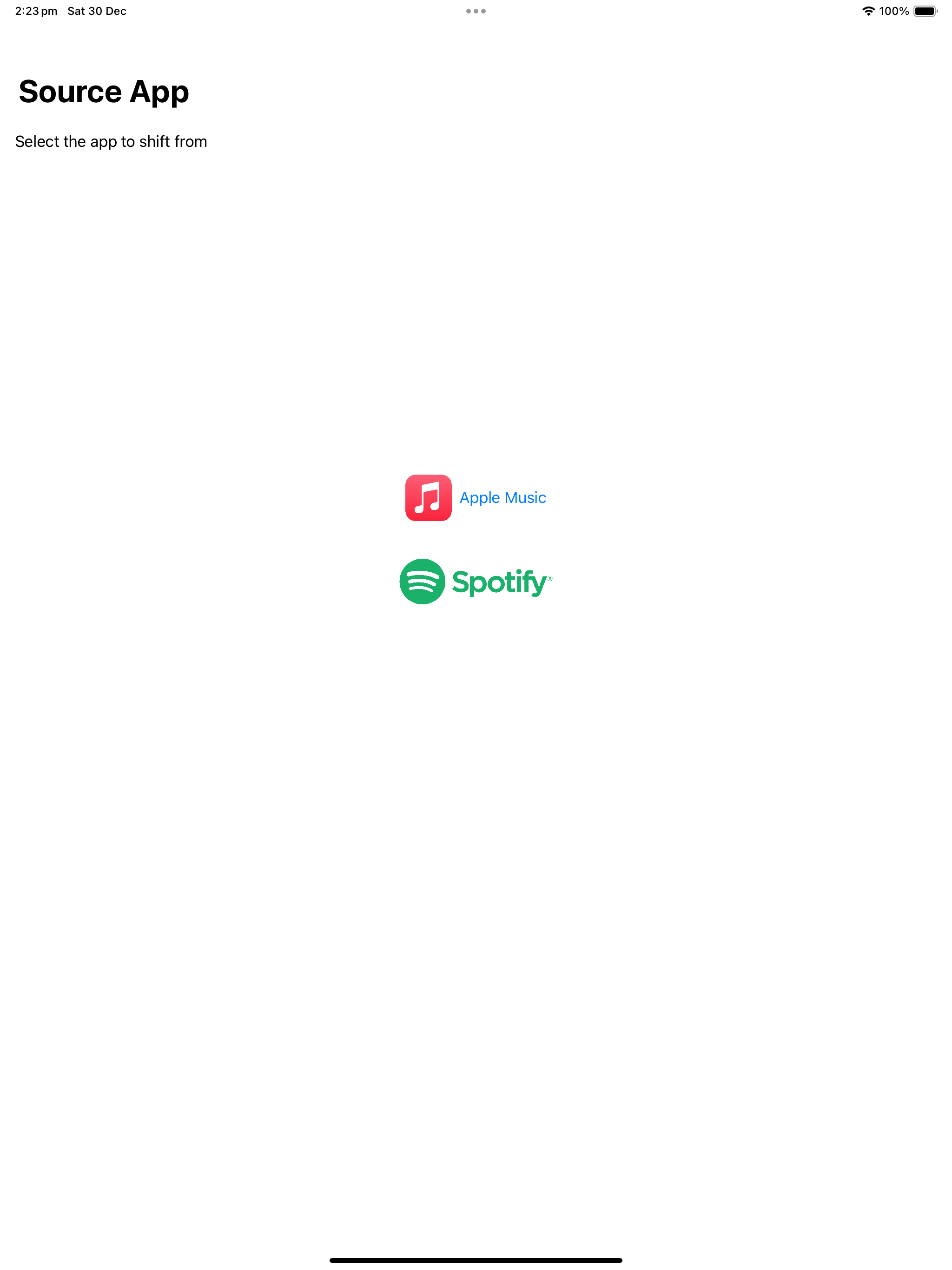 Playlist Shift