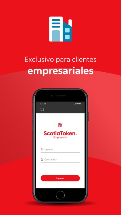ScotiaToken® Empresarial, CR Screenshot