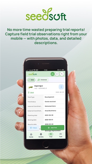 Ag SeedSoft iPhone screenshot 2 - Business app