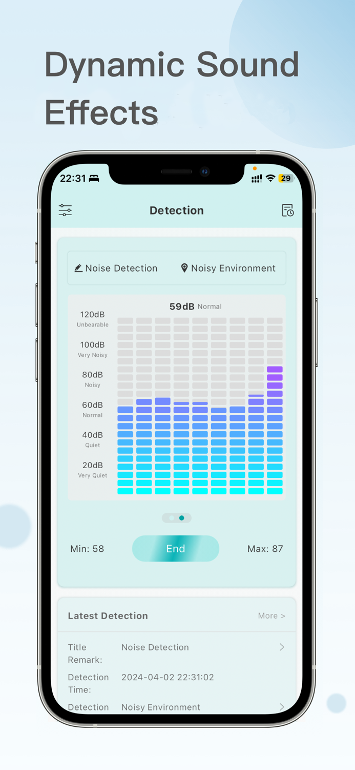 CJDecibel - Noise Detection