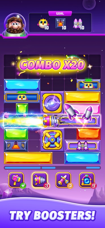 Jewel Sliding - Block Puzzle screenshot 3