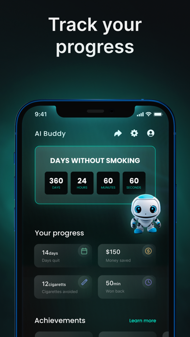Quit Smoking Now - AI Buddy Screenshot