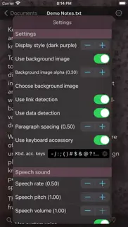 telepatext - editor, speech iphone bildschirmfoto 2