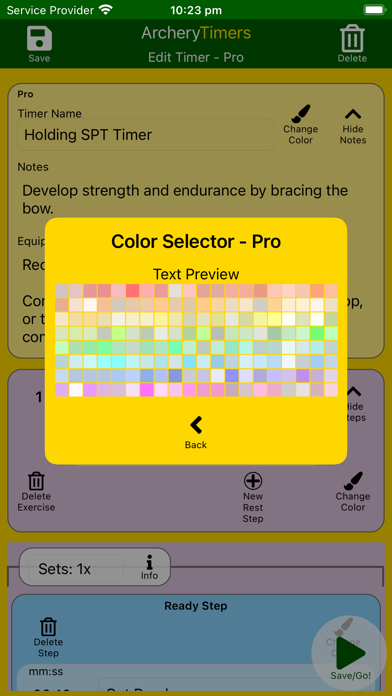 Archery Timers - SPT Screenshot