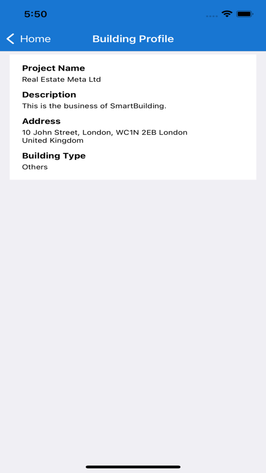 #3. Smart Building (iOS) Podle: iShack Digital Consultancy