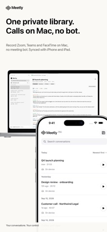 Meetly: AI Meeting Notes Screenshot 9 of 9