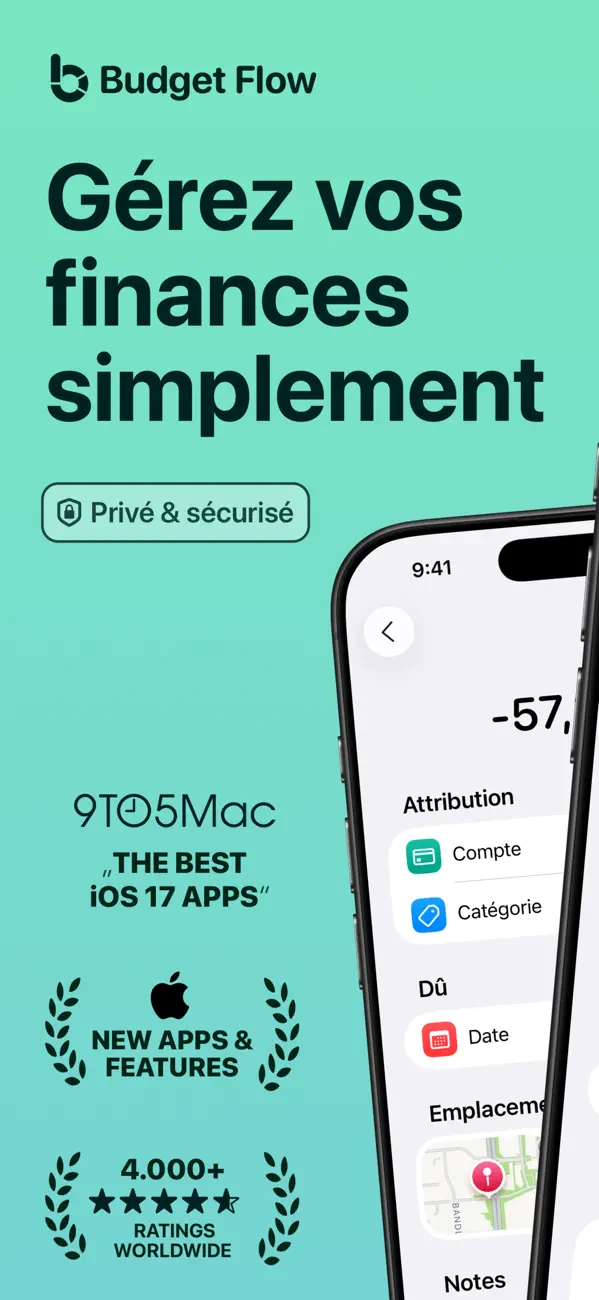 Screenshot #1 pour Budget Flow | Livre de Comptes