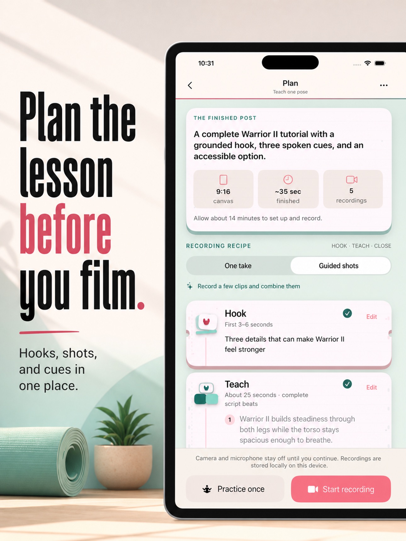 Screenshot 5 of Mori: Yoga Content Creator