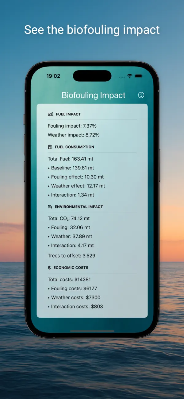 Screenshot #2 pour Biofouling Impact