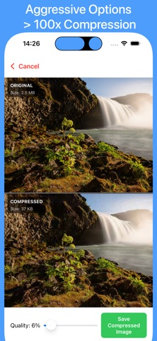 TinyPhoto - Reduce Photo Size screenshot