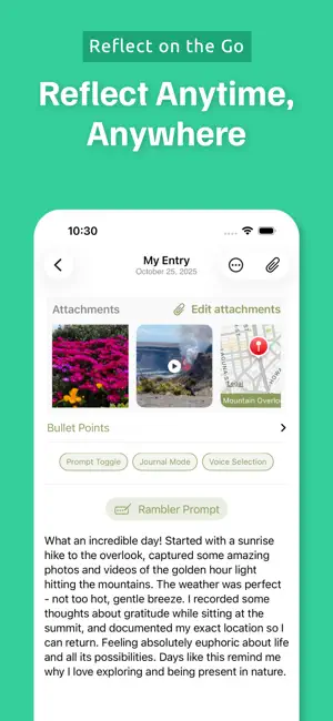 Rambler: Voice Journal & Diary screenshot 4
