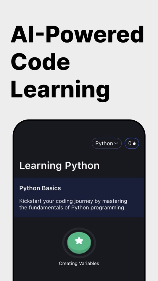 #1. Coding game: Python Java Learn (iOS) โดย: Thinkabout