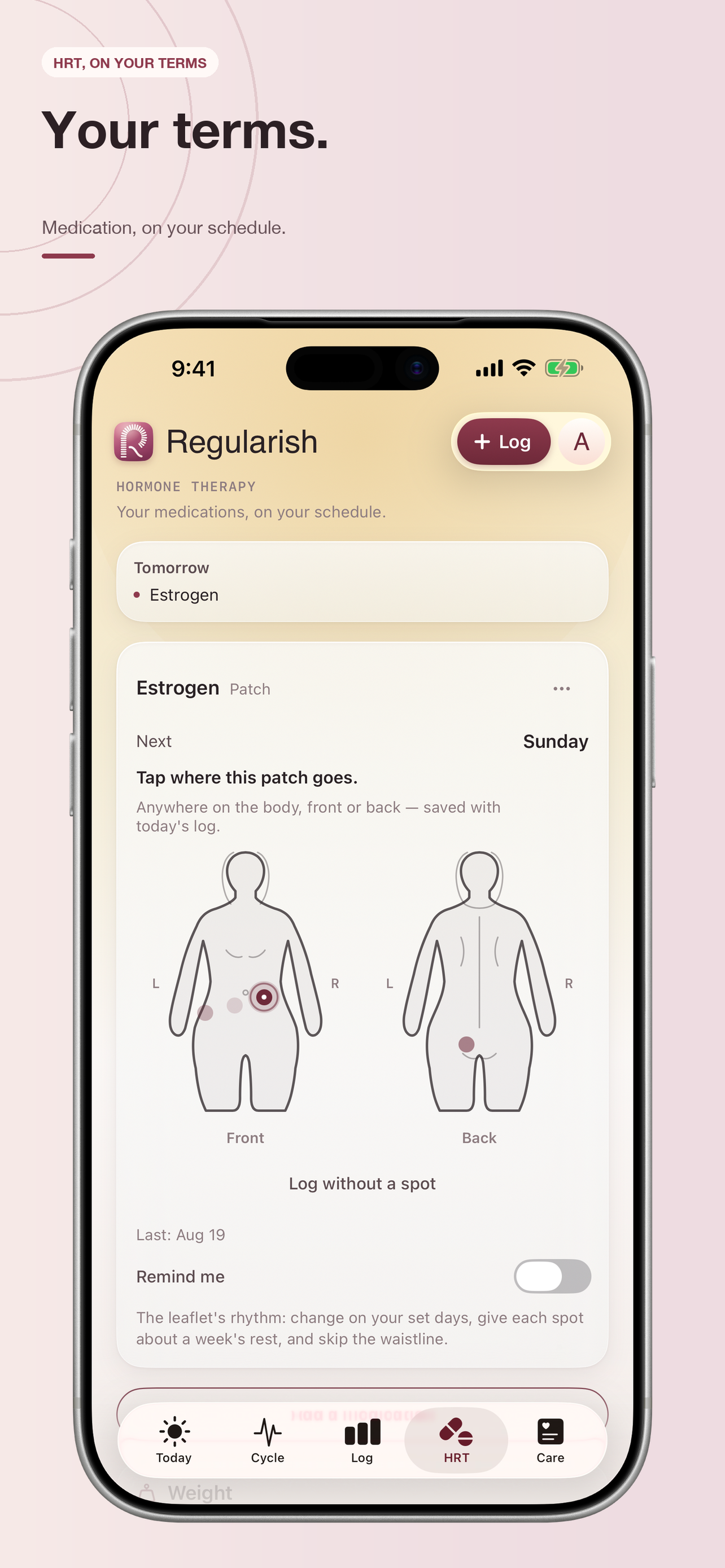 Regularish: Perimenopause screenshot 2