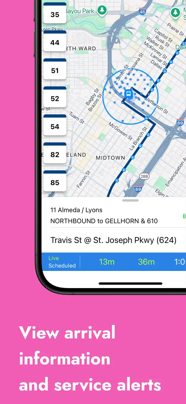 Screenshot #2 pour RideMETRO